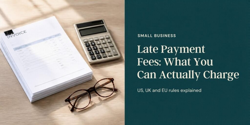 Late payment fees: what you can actually charge in the US, UK and EU