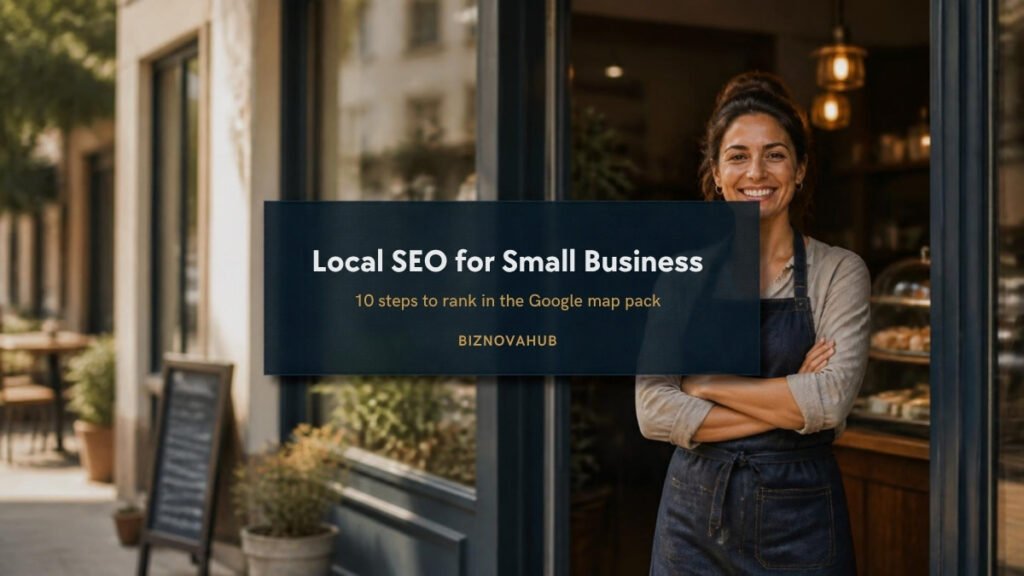 Local SEO for small business guide cover