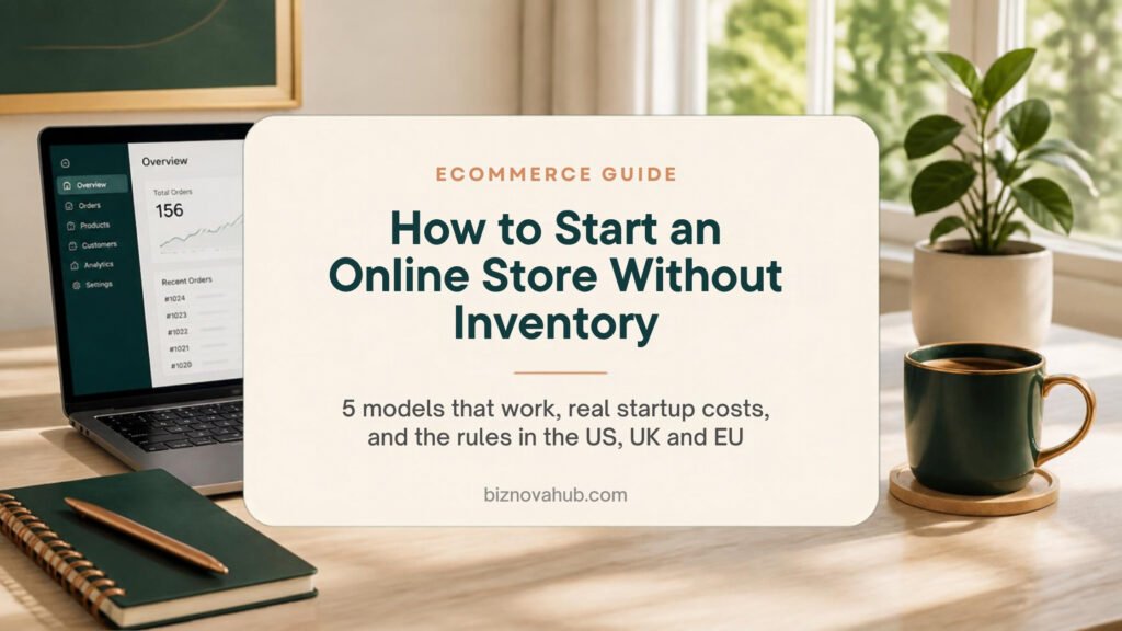 How to start an online store without inventory