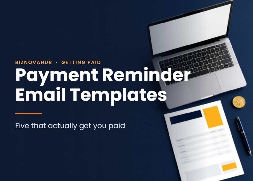 Payment reminder email templates: five that actually get you paid